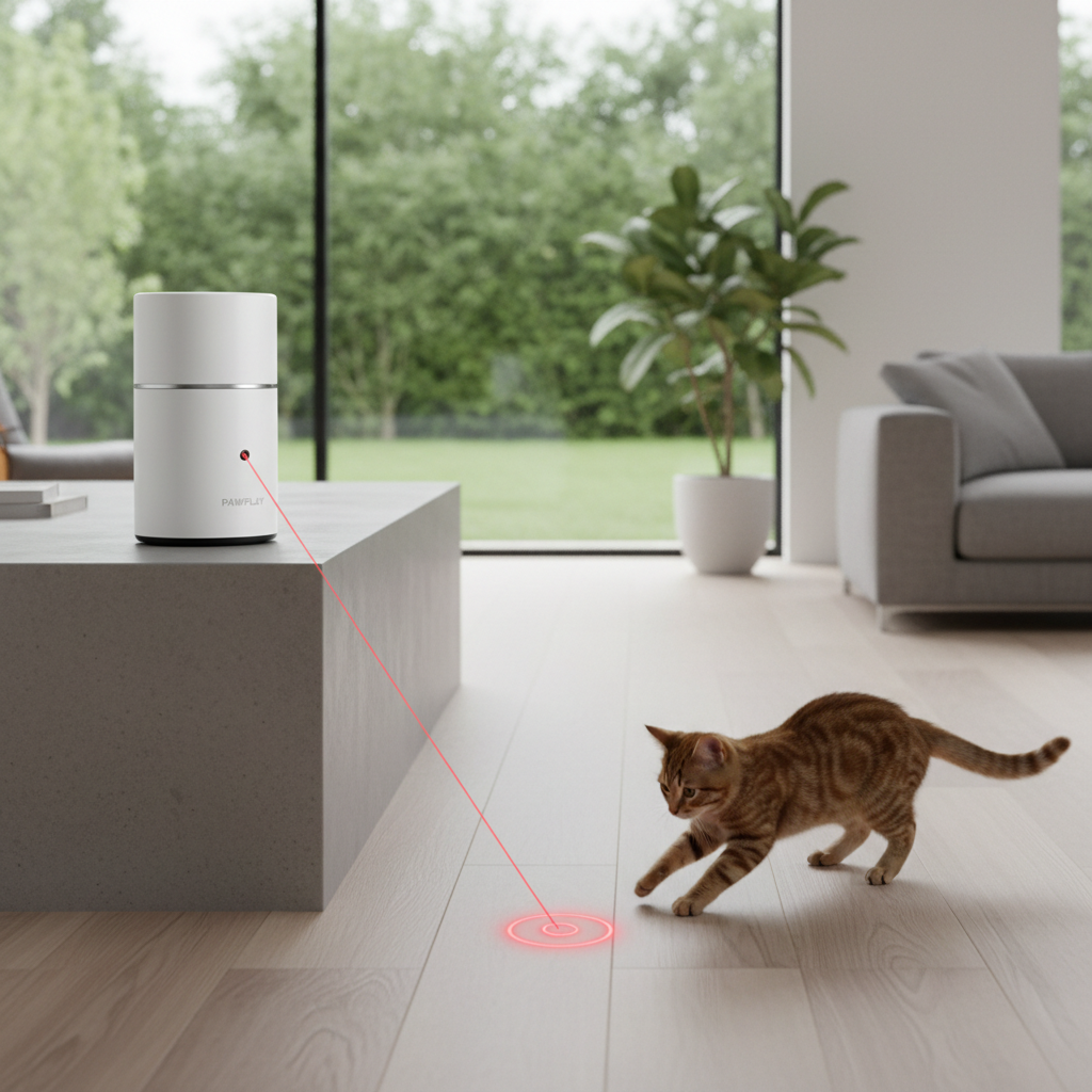 Jouet laser infrarouge automatique pour chat