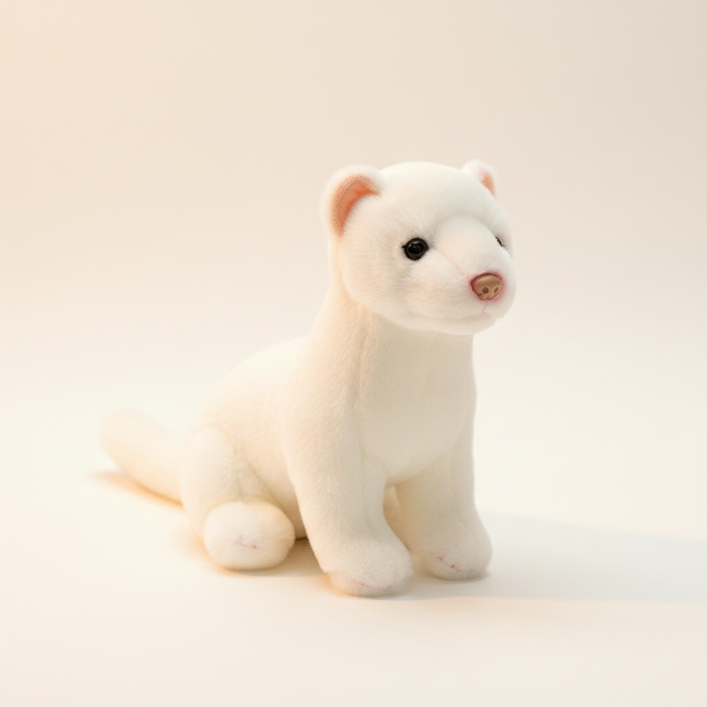 Peluche furet vue 3/4